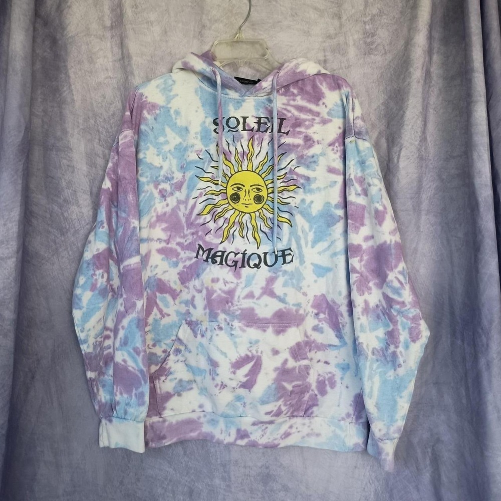 Chemistry Soleil Magique Tie Dye Hoodie Sun Graphic